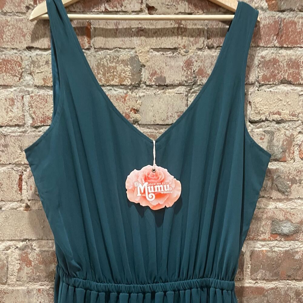 NWT Show Me Your Mumu Kendall‎ Maxi Deep Jade Size XXL - Picture 3 of 7